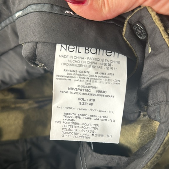 Neil Barrett Fleece camouflage set - Picture 5 of 5